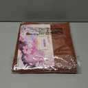 YOUR SMILE Set of 2 Chevron Chenille Pillow Covers with Elegant Design Soft and Luxurious Decorative Throw Pillows for Couch, Bed and Home Decor (Rusty Orange, 18 X 18 inch)