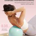 KEEP Exercise Ball Anti-Burst - Thickened Yoga Ball Pilates Ball for Physical Therapy, Fitness Ball for Workout, Core Strength and Physical Therapy 25cm