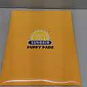 Sunheir Washable Pee Pads for Dogs , Thick Heavy Absorbency Reusable, Prevent Leakage, Waterproof , Non-Slip Pee Pads for Puppy Playpen, Crate, Whelping Box, Potty Training, Grey, 2 packs (Leaves - Deep Grey)