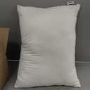 Mellow Hotel Pillow Waterproof & Stain-Resistant Down-Alternative Bed Pillow, Hypoallergenic Oeko-TEX Cover, Machine Washable, Stays Fluffy, Support for Side/Back/Stomach Sleepers (Standard)