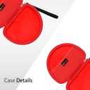 XANAD EVA Hard Case for JBL Junior 320BT / JR300BT / Jr310BT, Sony MDR-ZX110 / MDRZX110NC / MDR-ZX310AP On-Ear Headphones - Red