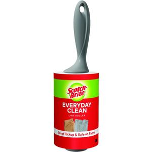 Scotch-Brite Everyday Clean Lint Roller, 95 Sheets, Multi-Purpose Pet Hair, Fuzz, and Lint Remover for Clothes, Furniture, Vehicle Upholstery, and More