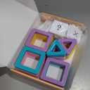 Toddler Girl Toys, Magnetic Tiles 44pcs, Birthday Gifts Ideas for Girls Age 3-5, Magnetic Building Blocks, Magnet STEM Montessori Toddler Kids Christmas Toys Gifts for 3 4 5 6 7 Year Old Girls