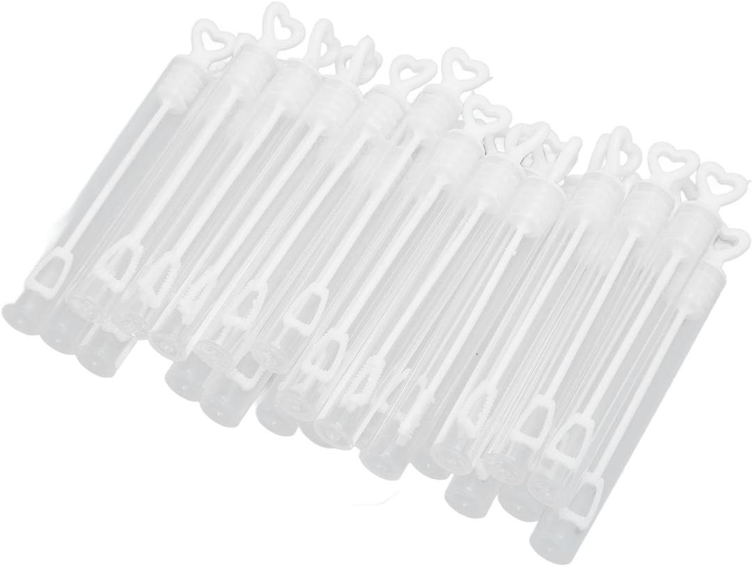 ZAWELIYO 96Pcs Bubble Wands ABS Portable Outdoor Activities Party Gifts Bubble Tube for Party Wedding Holiday Events