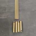 Towel Bar Brushed Gold 32-Inch Bath Towel Rack Holders Single Rail for Bathroom Wall Mounted Stainless Steel Bathroom Accessories, B4007BG-L32 (2 Pack)