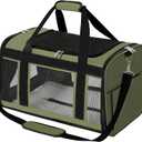 Extra-Large Cat Carrier, Soft-Sided Collapsible Pet Carrier up to 22 lbs