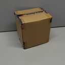 JOLLY CHEF 7 inch Disposable Paper Plates 150 Count, Soak Proof, Cut Proof, Heavy Duty Paper Plates for Everyday Use