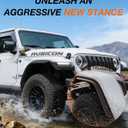 Fender Flares Compatible with 2018-2026 Jeep Wrangler JL Rubicon & 4XE