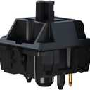 Gateron Oil King V2 Pre Lubed 5pin Linear Switches for Mechanical Keyboard (108 PCS, Oil King)