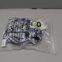 YOUNGER TREE Toddler Girls Two Pieces Swimsuit Color Block Stripe Swimwear Summer Beach Bathing Suit, White Blue Flower, 18-24 Months