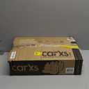 BDK PolyPro Car Seat Covers Full Set in Gray on Black, Front and Rear Split Bench Seat Covers for Cars, Easy to Install Car Seats Cover Set and Accessories for Auto Trucks Van SUV - Gray