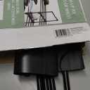 Large Shoe Rack Organizer for Entryway Closet 72-80 Pairs 10-Tier Heavy Duty Tall Garage Shoe Rack Shoe Shelf Shoes Storage with Removable Side Hooks for Bedroom and Garage, Black