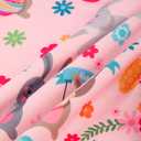 Little Girls Sweatshirts Cotton Long Sleeve Crewneck Pullover Toddler Kids Winter Warm Shirt Sweater Tops (3T, Pink/Rabbit)