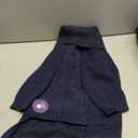 cyeollo 2XL Dog Sweater, Warm Stretchy Sweaters for Large Dogs Boy, Pullover Knitted Thermal Winter Big Dog Clothes with Sleeves, Turtleneck Pet Beagle Border Collie Apparel, Navy XXL