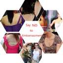 Strapless Bra with Clear Back Invisible Strap Push Up Padded Underwire Backless Halter Bralette 36C, Black