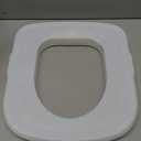 PU Toilet Seat Cushion, Replacement Seat Cushion, Suitable for INDPOOOR Toilet Chairs