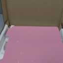 Furinno Andrey End Table / Side Table / Night Stand / Bedside Table with Bin Drawer, Pink/Light Pink (1-Pack, Center Bin)