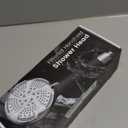 FEELSO Filtered Shower Head with Handheld, High Pressure 7-Spray Showerhead with Filters for Hard Water - Remove Chlorine, Reduce Dry Itchy Skin, Anti-clog Nozzles, Power Wash to Clean Tub, Tile & Pet (Black & Chrome)