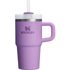 STANLEY Quencher H2.0 Tumbler with Handle and Straw 20 oz | Flowstate 3-Position Lid | Cup Holder Compatible for Travel | Insulated Stainless Steel Cup | BPA-Free | Lilac