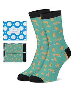 Duzieda Novelty Capybara Socks for Women Men Teens, Funny Cute Crew Socks Gifts
