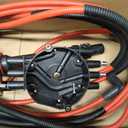 MAS Ignition Distributor and 6Pcs ACDelco Platinum Spark Plugs & Wires Compatible with Chevy GMC 4.3L V6 Vortec OEM #12570426 1103417 1104078 1103976 1103917 12598210 01104078 93441559