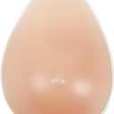 Vollence One Piece Teardrop Silicone Breast Forms Mastectomy Fake Boobs Bra Enhancer Inserts Concave Bra Pads