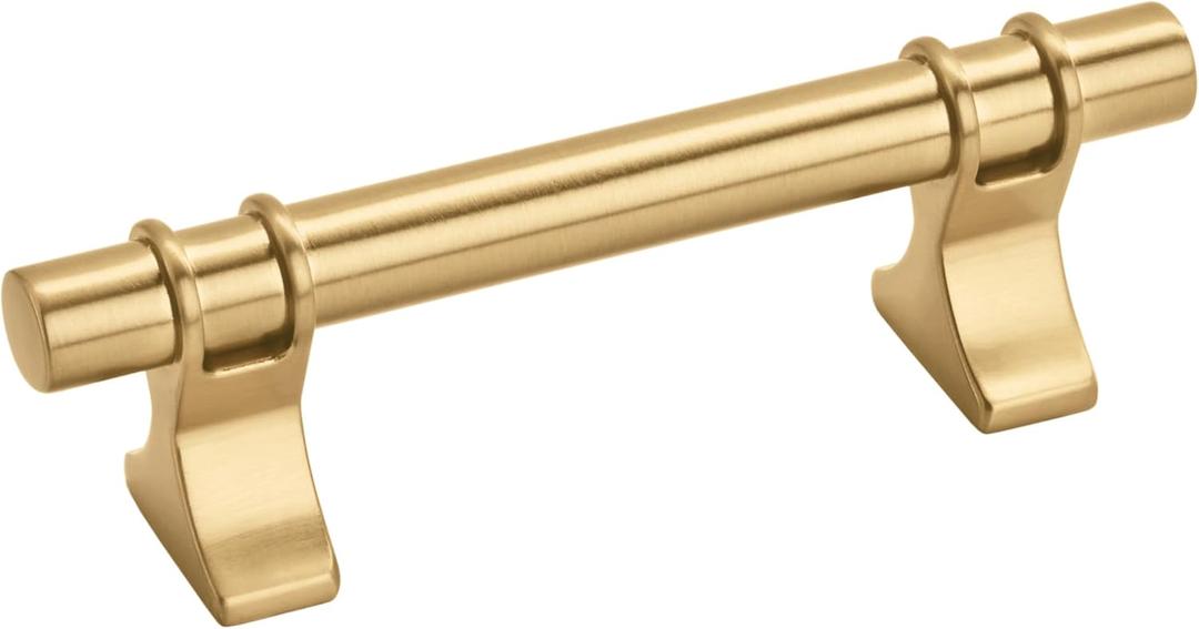 Amerock | Cabinet Pull | Champagne Bronze | 3 inch (76 mm) Center to Center | Davenport | 1 Pack | Drawer Pull | Drawer Handle | Cabinet Hardware Amerock | Cabinet Pull | Champagne Bronze | 3 inch (76 mm) Center to Center | Davenport | 1 Pack | Drawer Pull | Drawer Handle | Cabinet Hardware