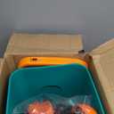 Automatic Chicken Feeder and Waterer Set(4 Buckets/2-3 gallons), Chicken Bucket Feeder Ports & Cup Waterer No Waste, Rain Proof Poultry Feeder, Avoid Small Animals, Suitable for Chicken, Duck, Turkey