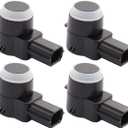 NewYall Pack of 4 Reverse Rear Bumper Backup Park Assist Aid Parking Sensor for GMC Yukon, Sierra, Chevy Silverado 1500, Avalanche, Silverado 2500/3500 HD, Suburban 1500/2500, Cadillac Escalade