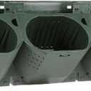 Yardwe Vertical Garden Wall Planter Stackable Plant Pot Wall Mounted Hanging Flower Pot for Balcony Garden Home Office Doorway Yard