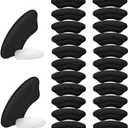 12 Pairs Pads for Shoes,Heel Grips for Womens Shoes That are Too Big,Heels Grips Liner Cushion Insert for Loose Shoe,Filler Improved Shoe Fit and Comfort(12Pairs Black).