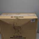 FDW Office Chair Computer High Back Adjustable Ergonomic Desk Chair Executive PU Leather Swivel Task Chair with Armrests Lumbar Support (Black)