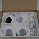 2K Home Security Cameras-2.4Ghz WiFi Indoor Camera with 360 Motion Detection for Pets/Nanny/Baby/Dog, 2 Way Audio, 24/7 SD Card Storage, Cloud Storage, Works with Alexa & Google Home, D1 4P