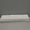 250in Cord Hider Kit, Cord Covers for Wires on Wall, Paintable Cable Raceway, Cord Hider for Wall Mount tv, tv Cable Hider Wall kit, Wire Covers for Cords, 16X L15.75 X W0.96in X H0.57in, White