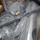 Hose Reel Cart with Wheels,Metal Heavy Duty Water Hose Reel Cart 200FT Hose Capacity,Garden Water Hose Carts Mobile Tools with 2 Wheels For for Garden Watering,Car Washing (Black)