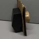 Roof Vent Cap - Hon&Guan Roof Vents 4 Inch Galvanized Steel Bathroom 4 Roof Exhaust Vent for Ventilation System-with Damper, Black