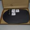 Sliding Mat for Kitchen aid 4.5-5 Qt Stand Mixer with 1Pc Cord Organizer and 3Pcs Attachment Holder for Kitchen Appliance Slider Counter, Moving Tray (4.5-5 Qt Pine Wood, Black)