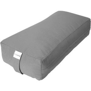 Sol Living Yoga Bolster Pillow Rectangular Meditation Cushion Cotton Meditation Accessories for Restorative Yoga Meditation Pillow Yoga Pillow Firm Body Pillow Bolster Pillow for Legs Removable Cover  28x11.75x5.5