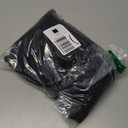 Obstal Spandex Table Cover 5ft Fitted Tablecloth Rectangular - Black Rectangle Folding Table Cloth for Birthday Party Wedding Banquet, 60L x 30W Inch