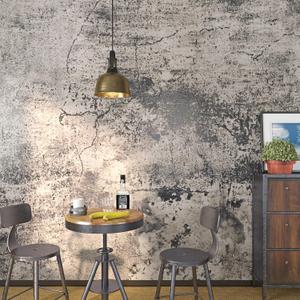 FunStick Grey Cracked Concrete Wallpaper Roll Peel and Stick Matte Concrete Countertop Contact Paper Self Adhesive Removable Vinyl Retro Cement Wall Paper for Bedroom Kitchen Drawers Thick 15.7"x78.7" (Gray)