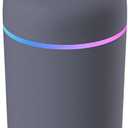 Colorful Cool Mini Humidifier, Essential Oil Diffuser, Aroma Essential USB Personal Desktop Humidifier for Car, Office Room, Bedroom etc,2 Adjustable Mist Modes (Navy Blue)