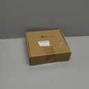 AceOrbit Scalloped Guest Napkin Holder Wooden Guest Towel Holder Tray for Bathroom Disposable Hand Towel Tray for Kitchen Weddings Hotels (Square)