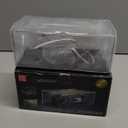 Model Car Display Case, Acrylic Showcase for Speed Champion, Parking Garage Compatible Toy Models Blocks, Dustproof with Light (7.6 x 3.7 x 3.3 Inches, Case Only)