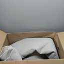 Area Rug 9x12 Washable Rug Living Room Rugs Soft Indoor Floor Carpet Modern Bordered Irregular Mat Scalloped Throw Rugs Non-Slip Low-Pile Abstract Mat for Dining Room Office Nursery Dorm Cream