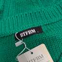 BTFBM Sweater Vest Women Oversized V Neck Cable Knit Casual Pullover Sweaters Fall Outfits 2025 Sleeveless Tops