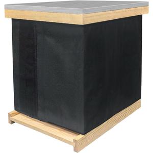 Winter Bee Hive Wrap for 8 and 10 Frame Bee Hives,3 Layer Adjustable Beehive insulation Wrap Beekeeping Supplies,600D Oxford Insulated Wrap Beehive Protection Cover Waterproof Windproof 76.5"x16.9"