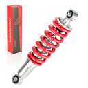 RUTU 10.25" 260mm Rear Shock, Mono Shock, Universal Pit Bike Shock Replacement for SDG SSR Pitster Lifan 110cc 125cc 140cc 200cc 250cc Pit Dirt Bike 400LBS - Red