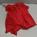 Bold & Vibrant Hooded Red Cape (Adult Size) - 1 Piece - Ideal for Cosplay & Costume Parties