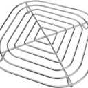 Crisper Rack for Ninja Crispi Air Fryer FN101, Ninja Crispi Accessories, Ninja Crispi Replacement Parts, Food Grade, Stainless Steel SUS304, Silver