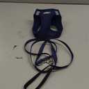 Rabbitgoo Dog Harness Small Sized and Leash Set, Step in Soft Light Puppy Vest, Breathable Mesh Pet Harness, Reflective for Safe Outdoor Walking, Navy Blue XXS (XXS (Chest: 12.4 - 14.2"))